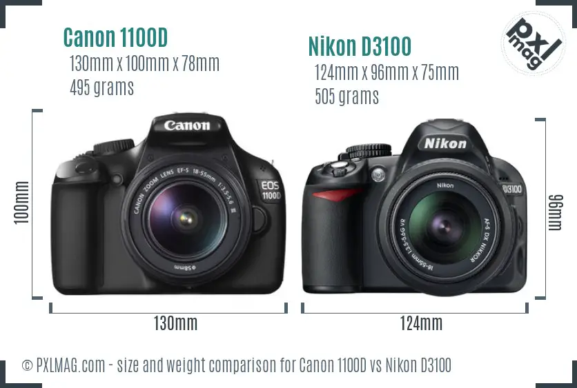 カメラ デジタルカメラ Canon 1100D vs Nikon D3100 In Depth Comparison - PXLMAG.com