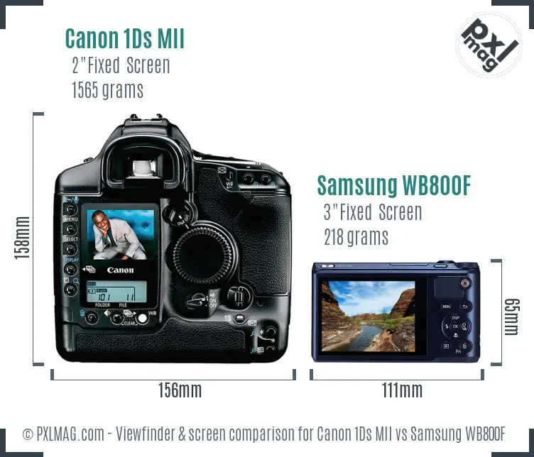 Back screen and interface comparison
