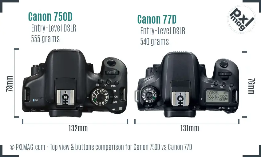 Scherm Preek regel Canon 750D vs Canon 77D Detailed Comparison - PXLMAG.com