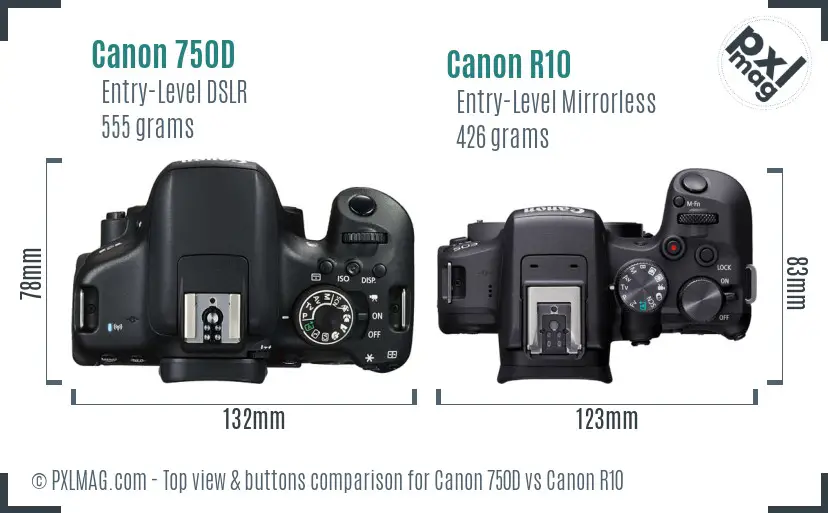 Canon 750D vs Canon R10 In Depth Comparison - PXLMAG.com