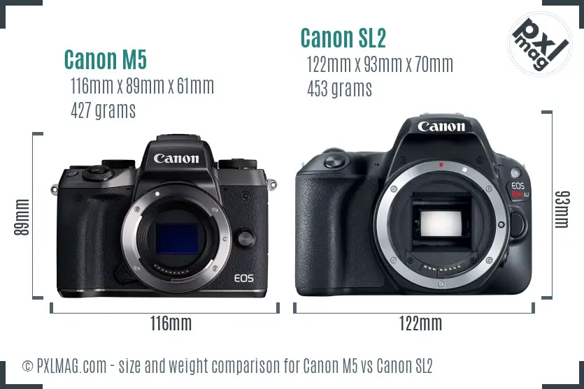 Size and ergonomics comparison