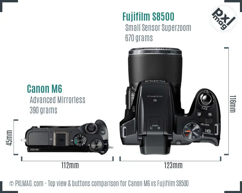 Top View Design and Control Layout Comparison