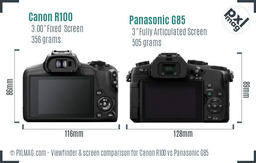 LCD screen and interface comparison
