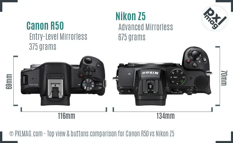 Canon R50 vs Nikon Z5 Full Comparison - PXLMAG.com
