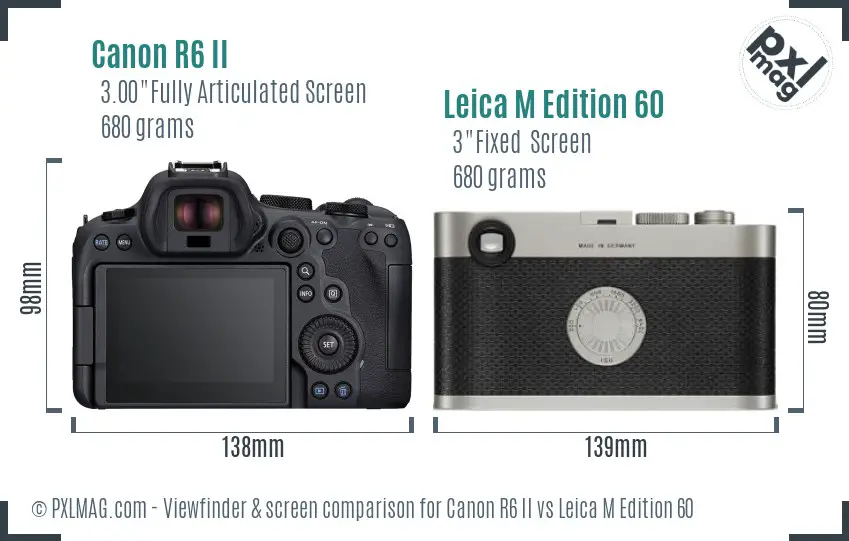 Back LCD and Interface Comparison