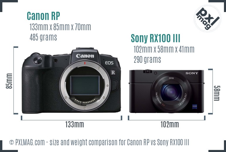Canon RP vs Sony RX100 III Detailed Comparison - PXLMAG.com