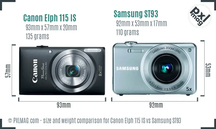 Physical size and ergonomics comparison