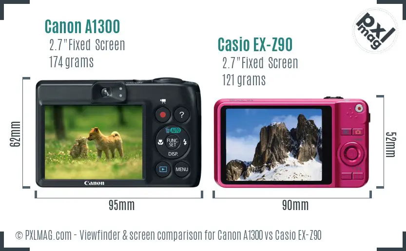 Back LCD Screen Comparison