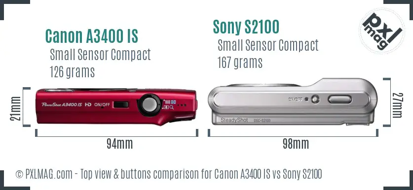 Top View Design and Control Layout Comparison