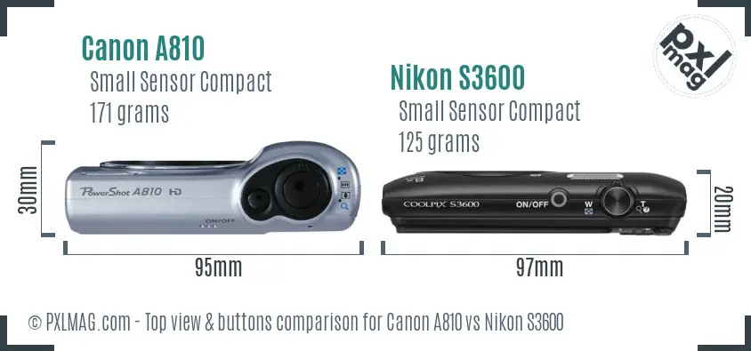 Top View Design and Control Layout Comparison
