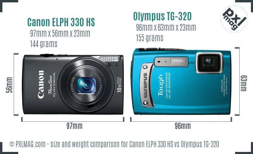 Physical size and ergonomics comparison