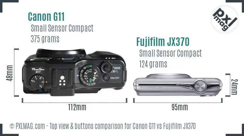 Top view design and control layout comparison