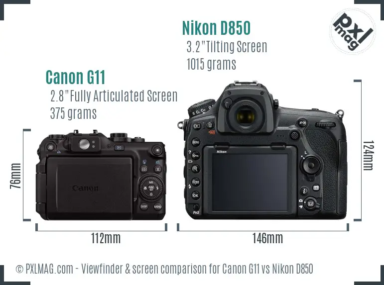 Back Screen Comparison