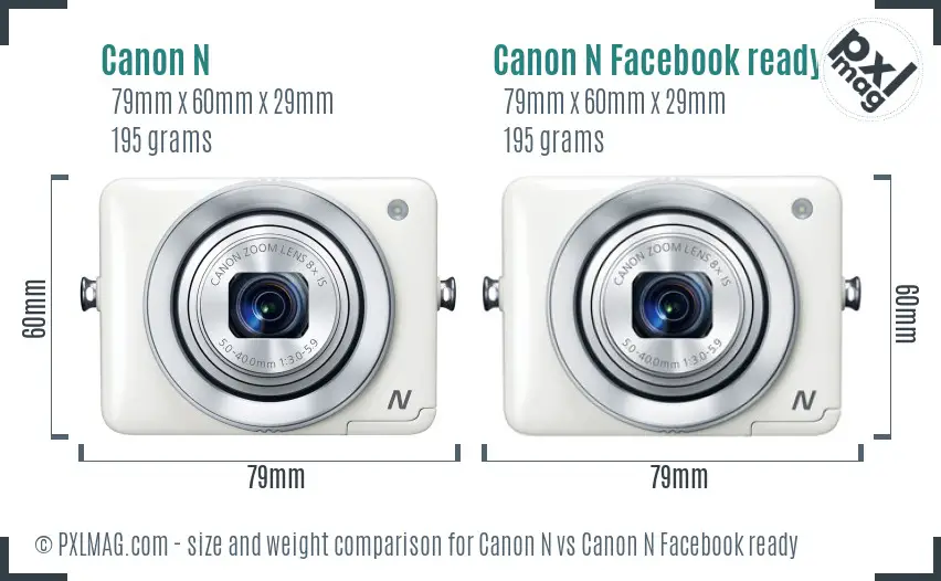 Canon N vs Canon N Facebook ready size comparison