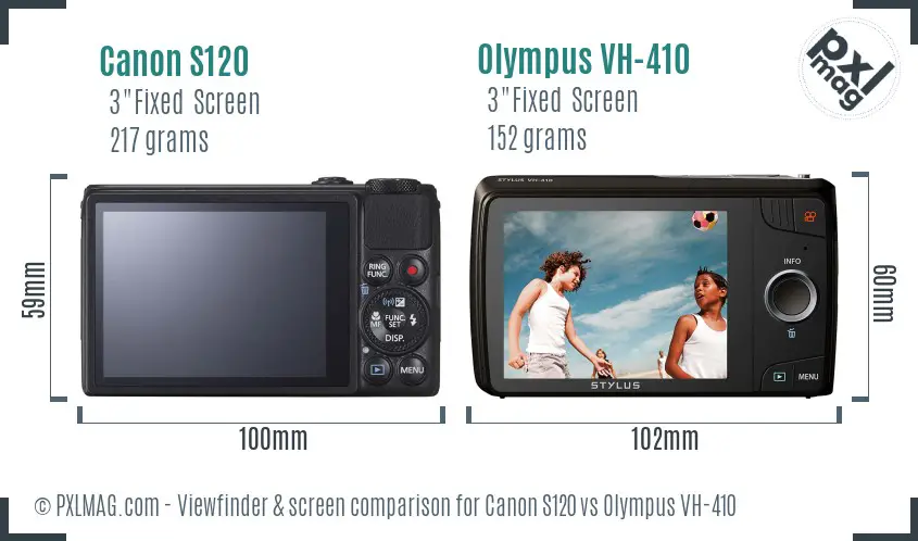 Back LCD screens comparison