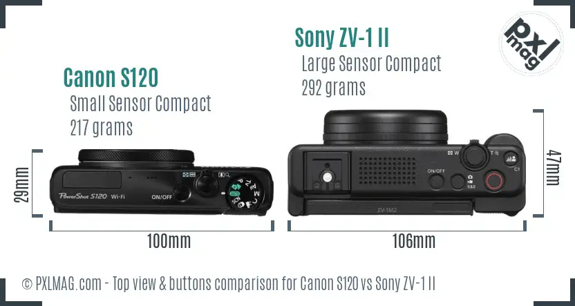 Top View Design and Control Layout Comparison