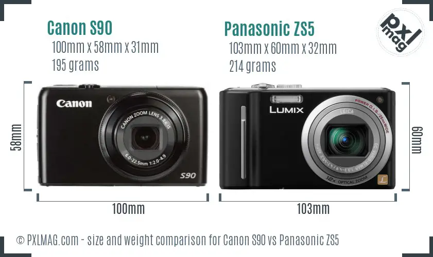 Physical size and ergonomics comparison