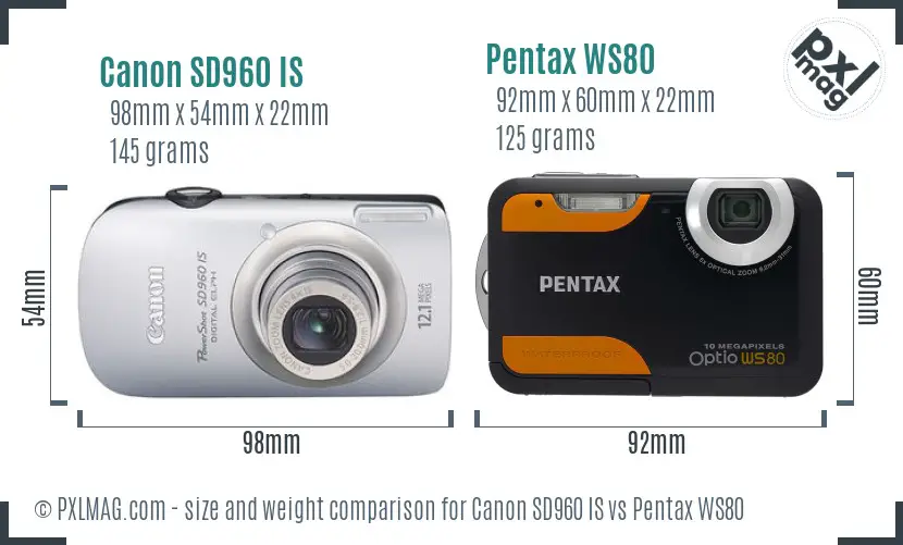 Physical size and ergonomics comparison