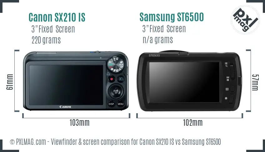Back Screen Comparison