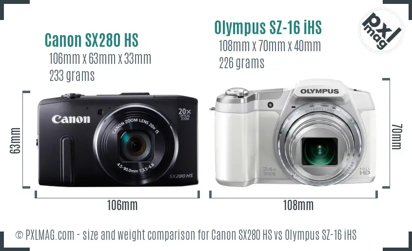Physical size and ergonomics comparison