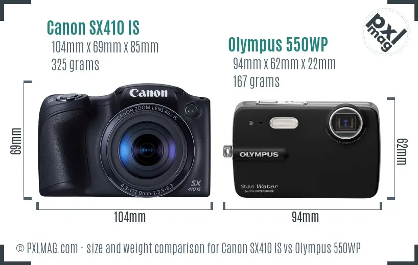 Physical size and ergonomics comparison