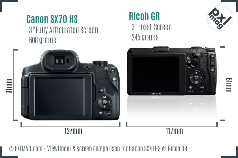 Back Screen Comparison
