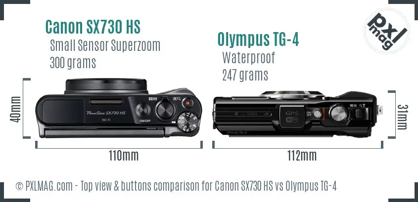 Top View Design and Control Layout Comparison