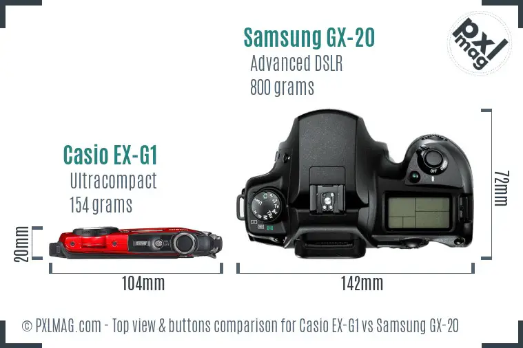 Top view design and control layout comparison