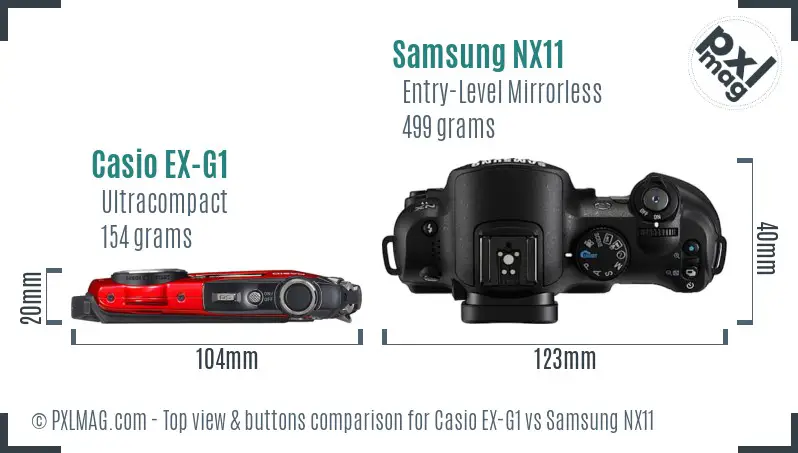 Top view design and control layout comparison