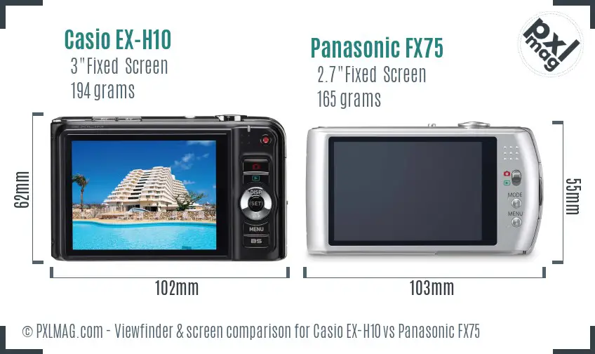 Back Screen Comparison