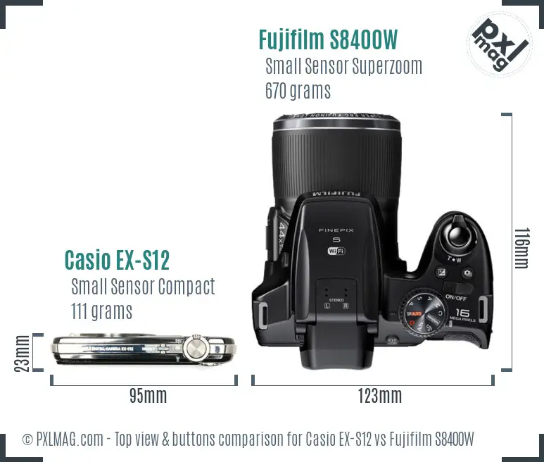 Top view design and control layout comparison