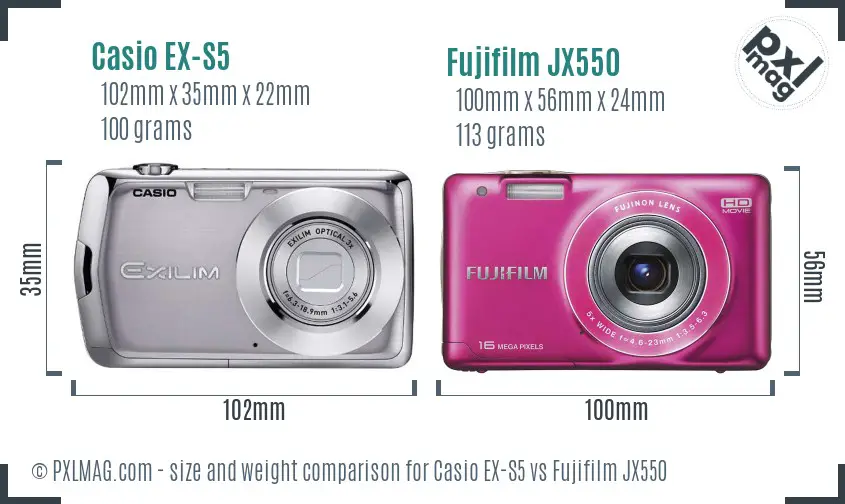 Physical size and ergonomics comparison