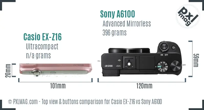 Top view design and control layout comparison