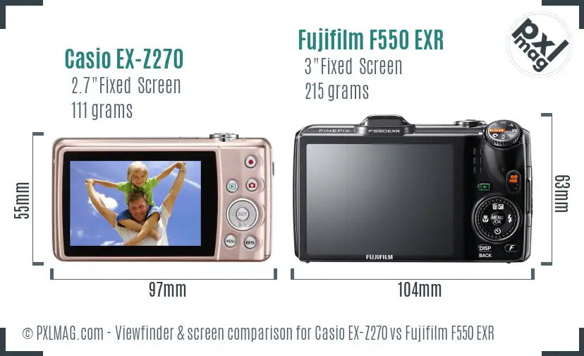 Back Screen and Interface Comparison
