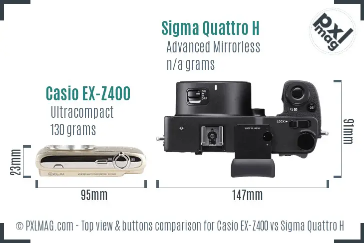 Top view design and control layout comparison