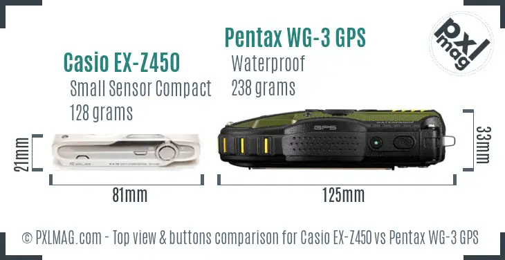 Top view design and control layout comparison