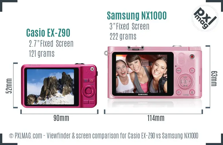 Back Screen Comparison