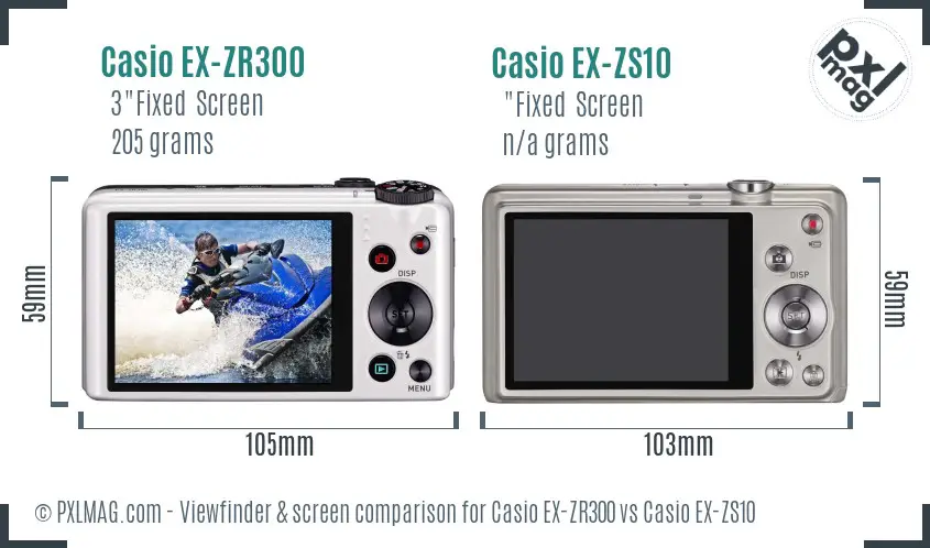 Back LCD screen comparison