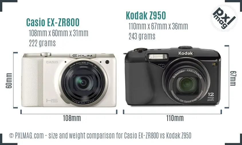 Physical size and ergonomics comparison
