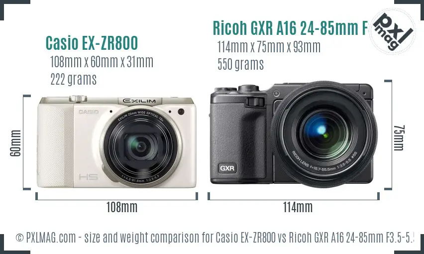 Physical size and ergonomics comparison