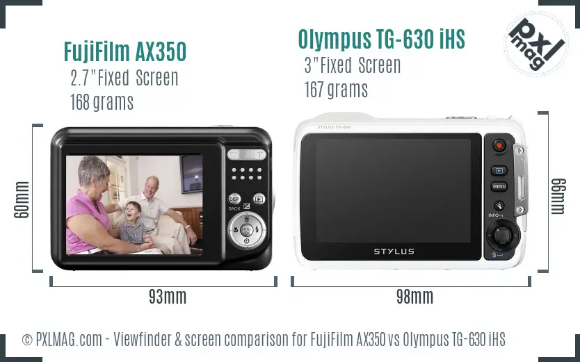 LCD screen and interface comparison