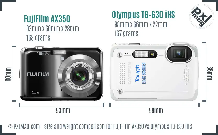 Physical size and ergonomics comparison