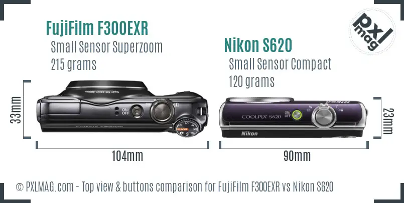 Top View Design and Control Layout Comparison