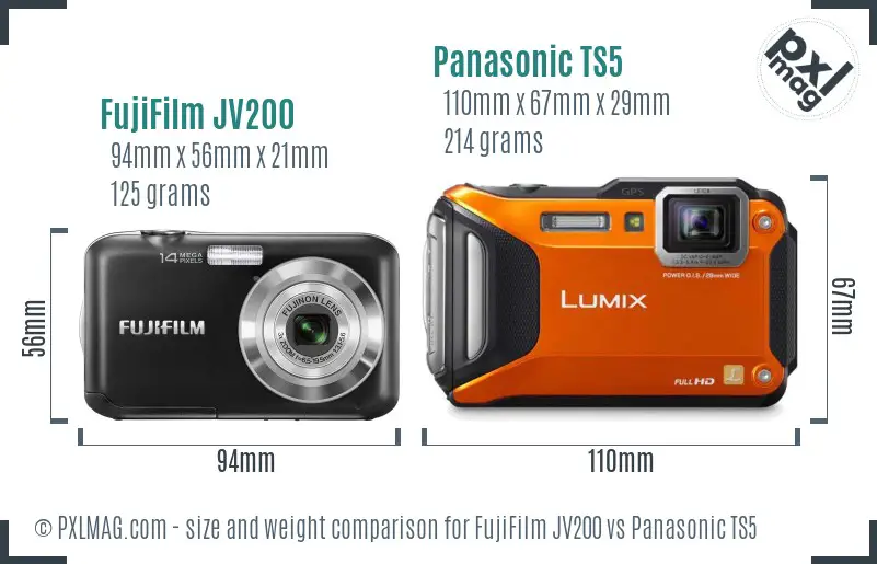 Size and ergonomics comparison