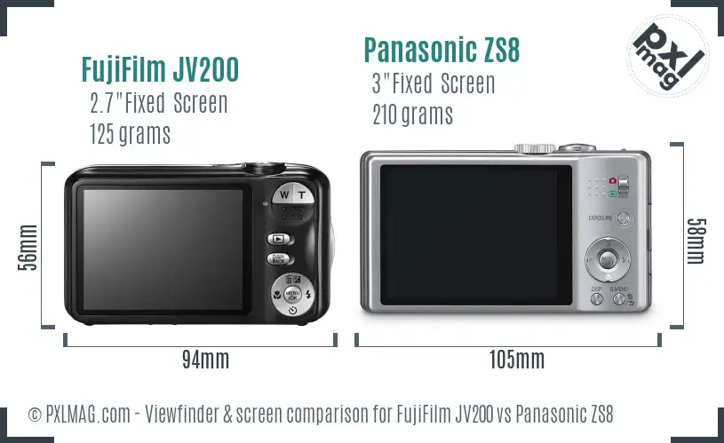 Back Screen and Interface Comparison