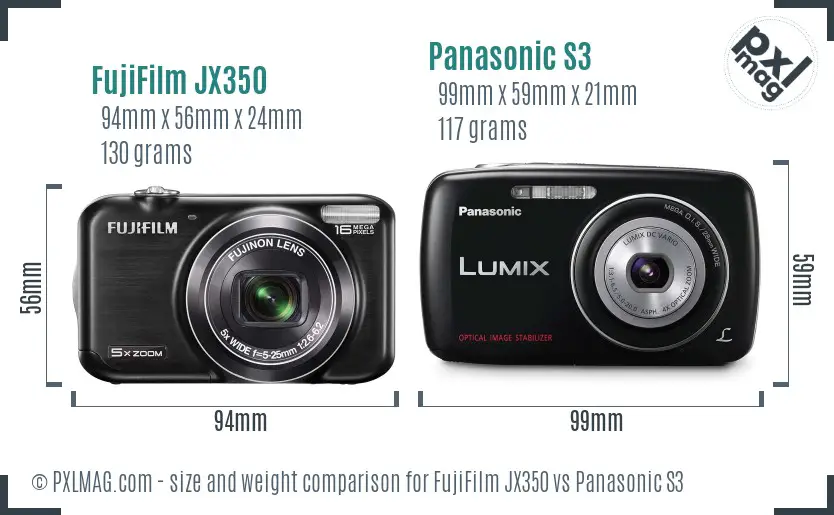 Compact camera size and ergonomics comparison