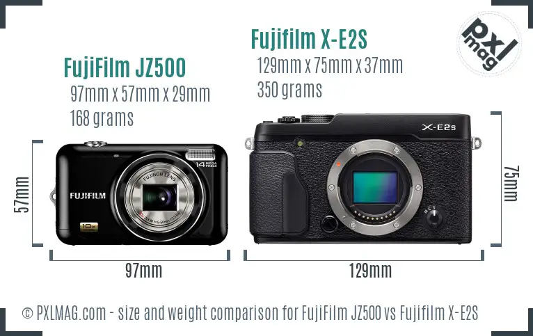 Transplanteren presentatie zin FujiFilm JZ500 vs Fujifilm X-E2S Detailed Comparison - PXLMAG.com