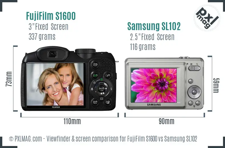 Back Screen and Interface Comparison
