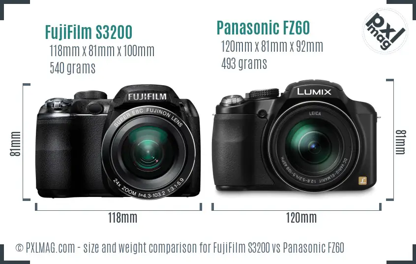 Physical size and ergonomics comparison