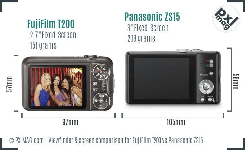 Back LCD Screens
